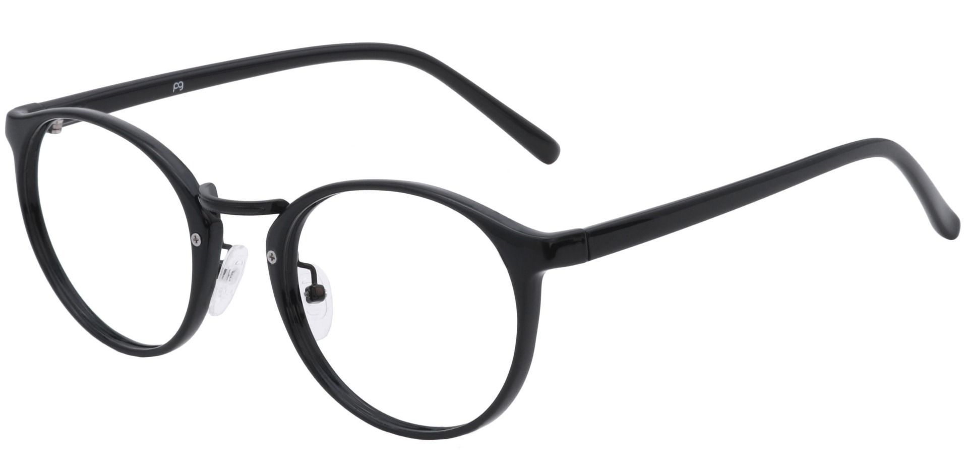 Bloom Oval Reading Glasses - Black
