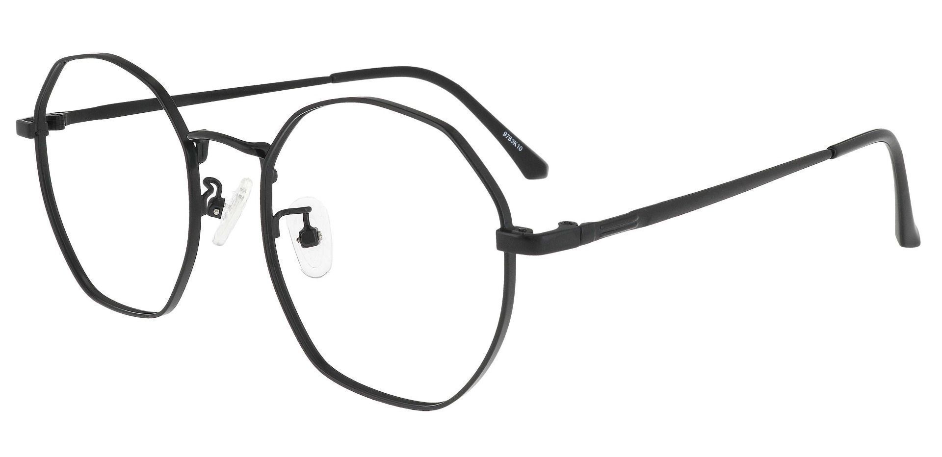 Karina Geometric Eyeglasses Frame - Black | Women's Eyeglasses | Payne ...