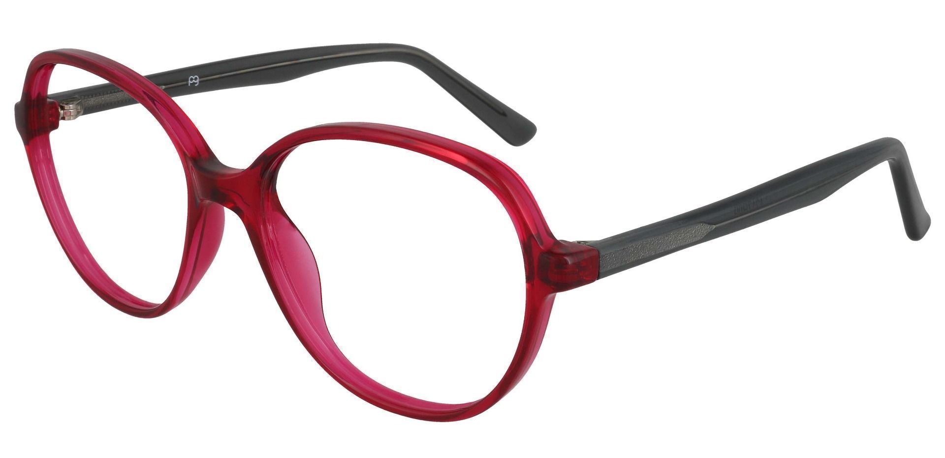 Luella Oval Prescription Glasses - Red