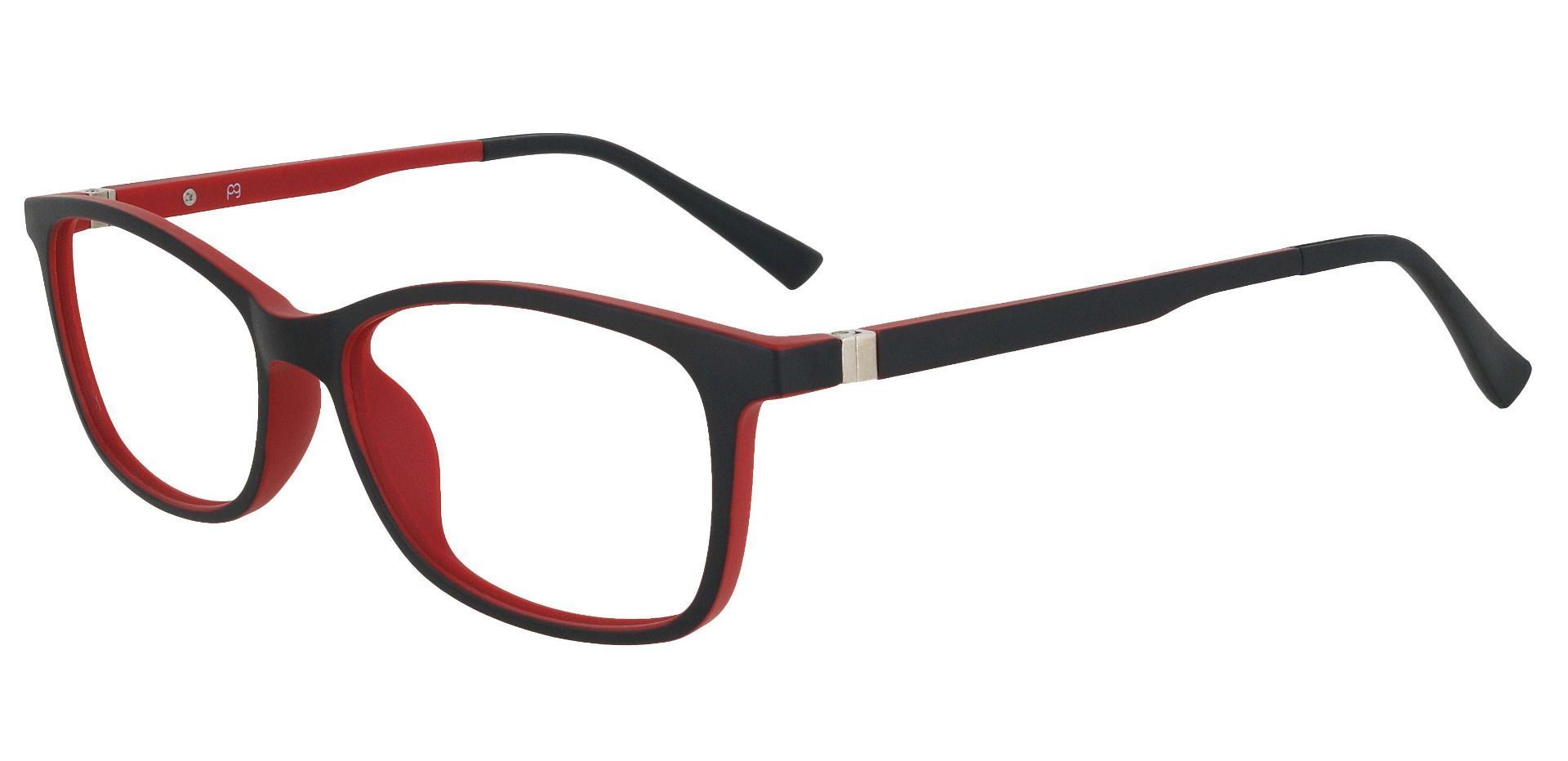 Segura Oval Non-Rx Glasses - Red