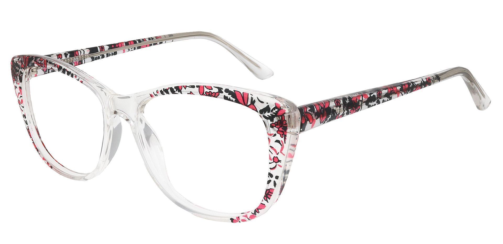 Simone Cat-Eye Prescription Glasses - Clear