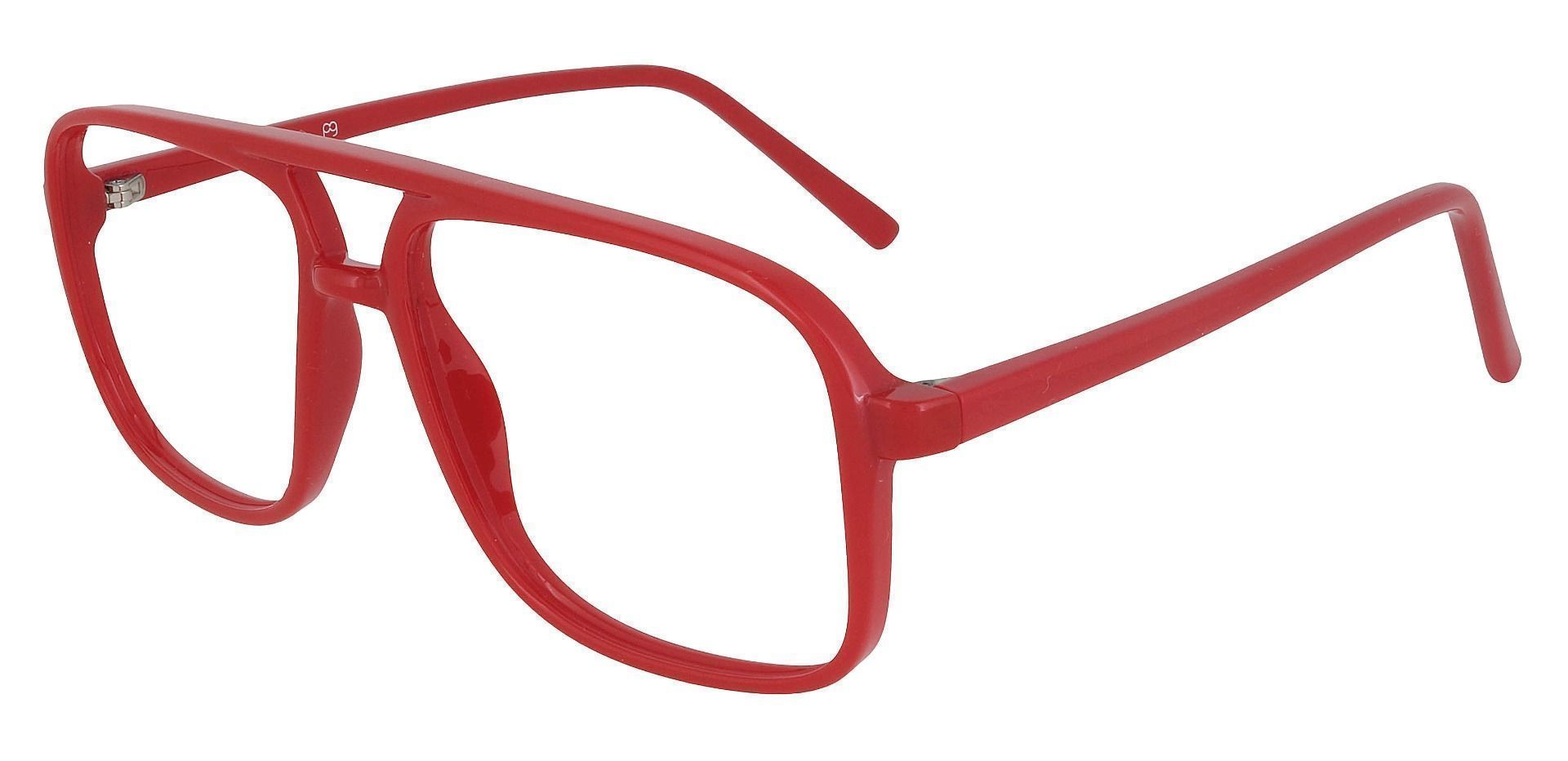 Atwood Aviator Prescription Glasses - Red