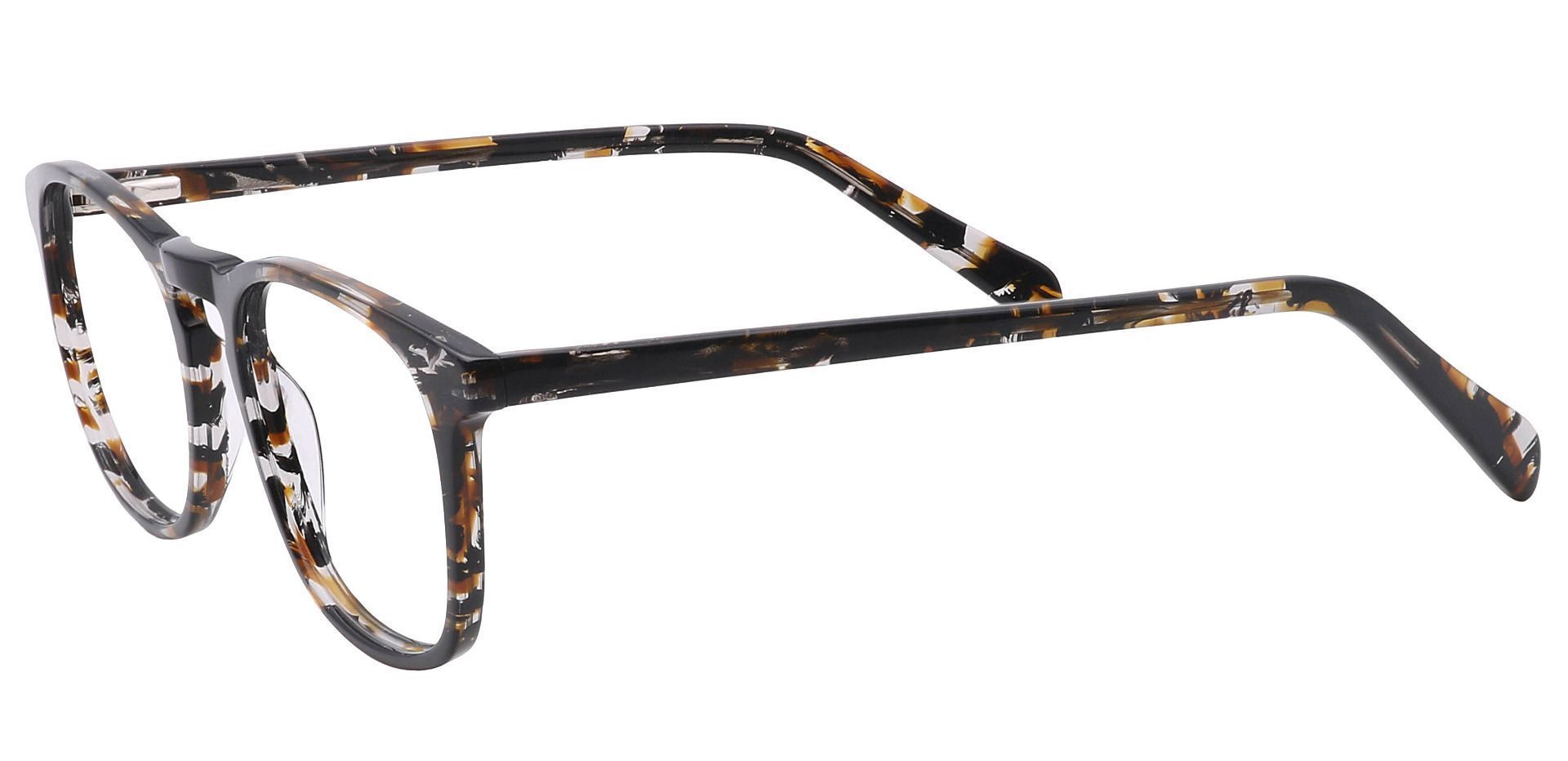 Venti Square Eyeglasses Frame - Black
