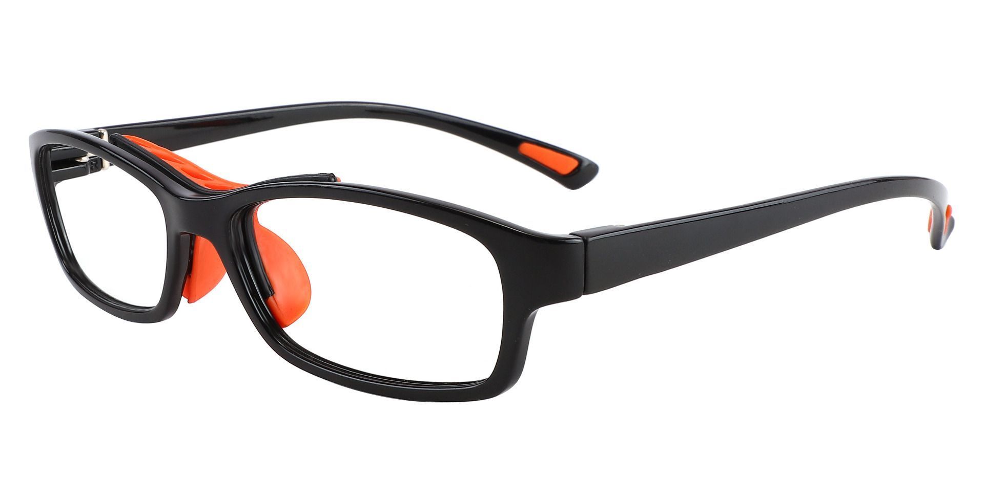 Glynn Rectangle Progressive Glasses - Black