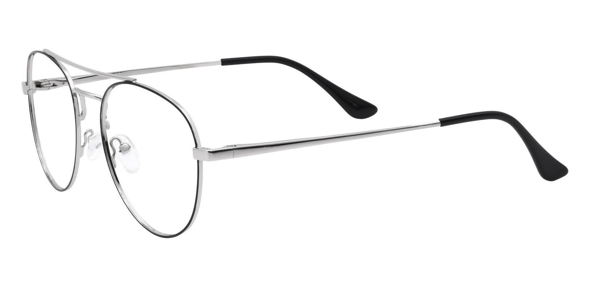 Trapp Aviator Lined Bifocal Glasses - Gray