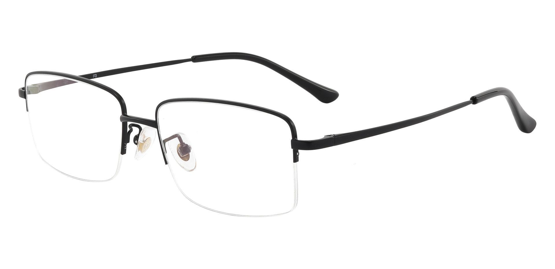 Bellmont Rectangle Lined Bifocal Glasses - Black