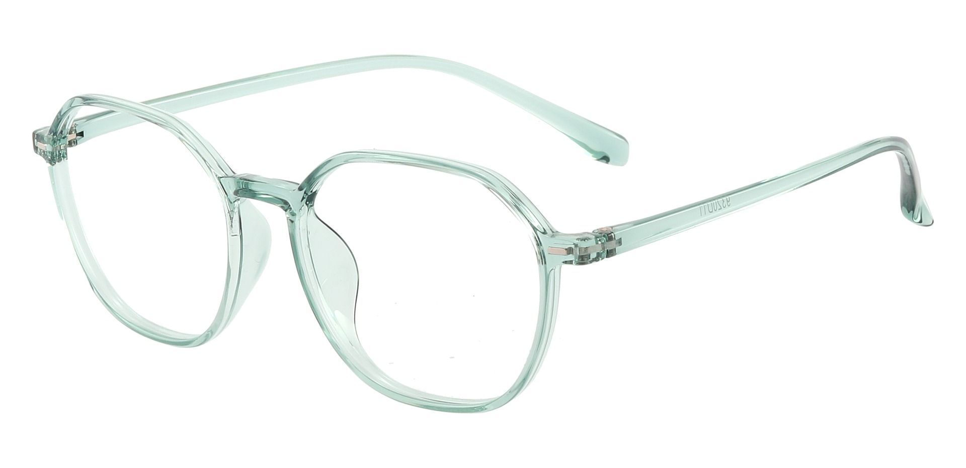 Detroit Geometric Eyeglasses Frame - Green