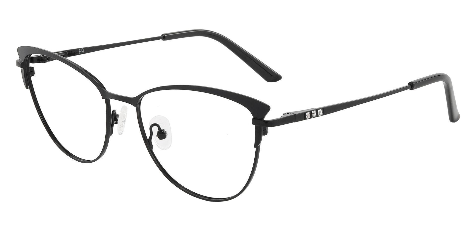 Ardmore Cat Eye Prescription Glasses - Black