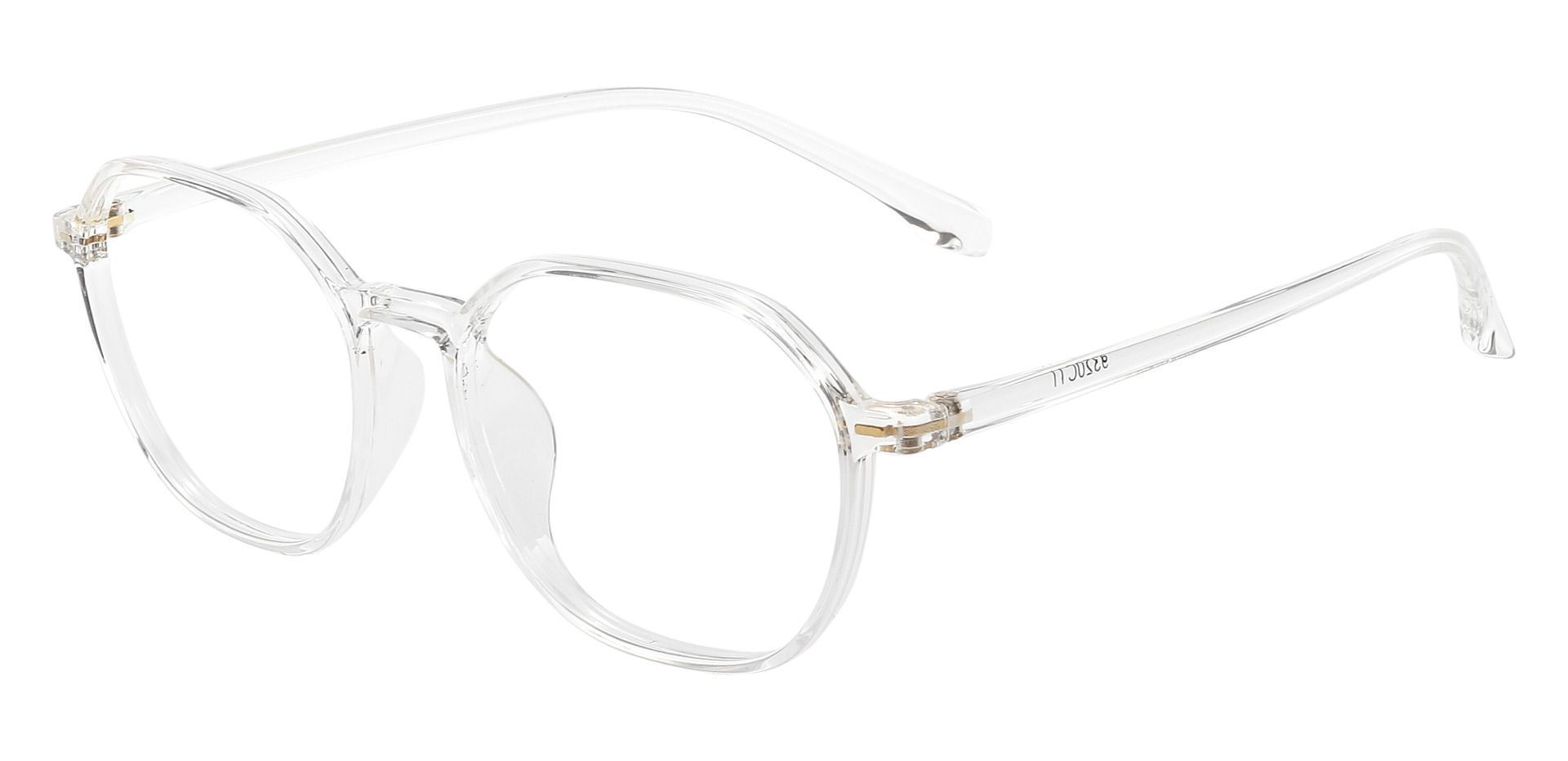 Detroit Geometric Eyeglasses Frame - Clear