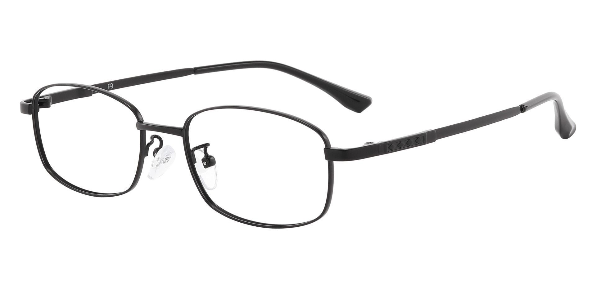 Barrett Rectangle Prescription Glasses - Black