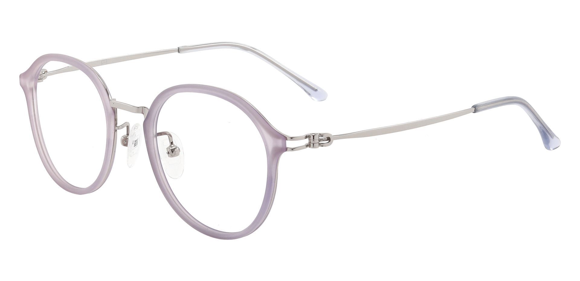 Billings Round Non-Rx Glasses - Purple