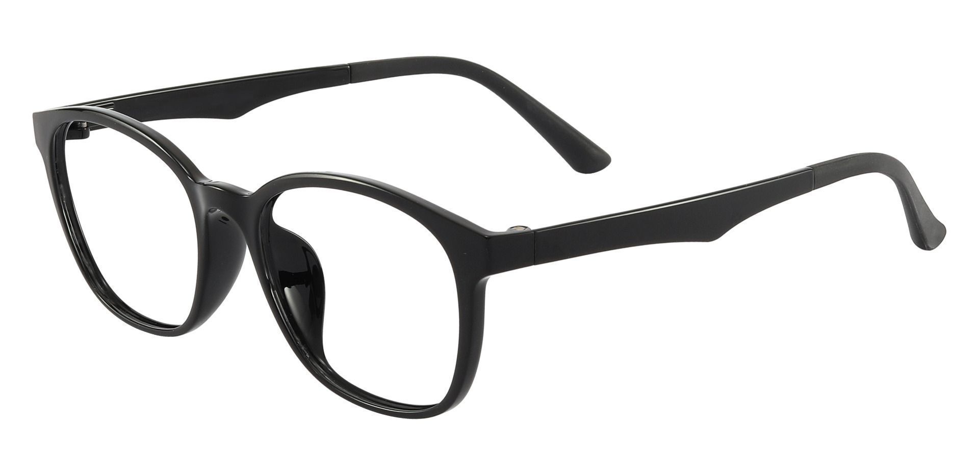 Ursula Oval Lined Bifocal Glasses - Black