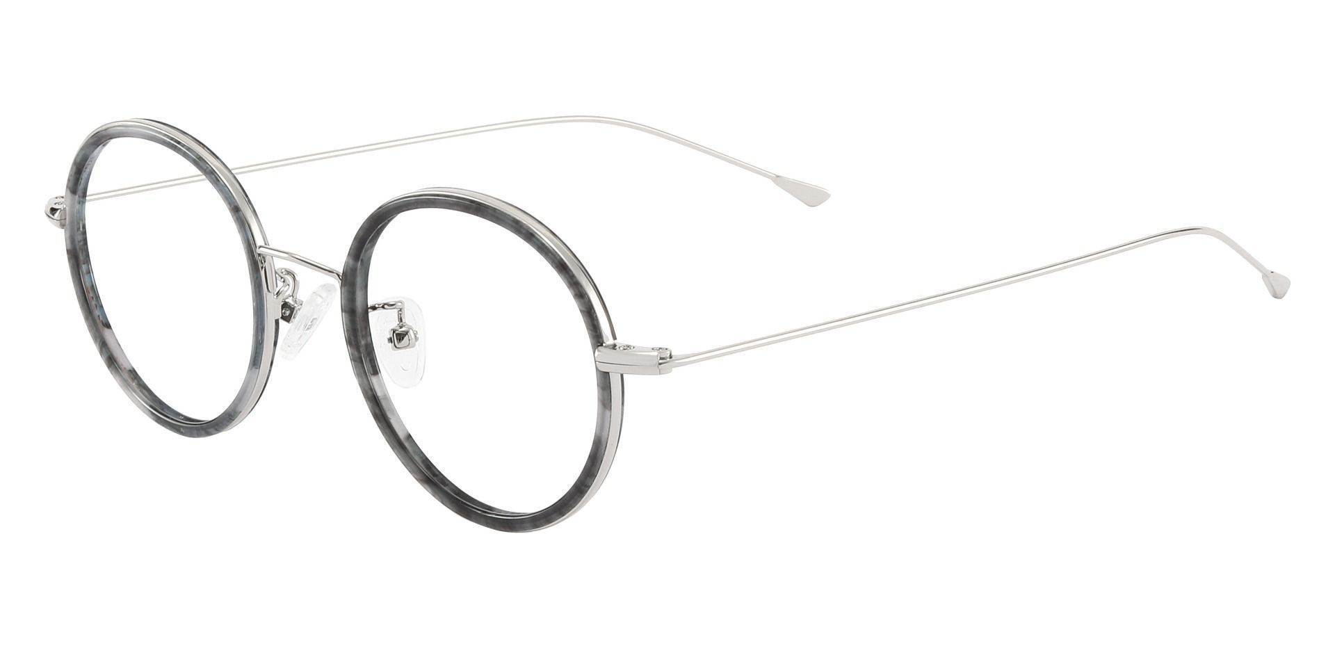 Malverne Oval Prescription Glasses - Gray