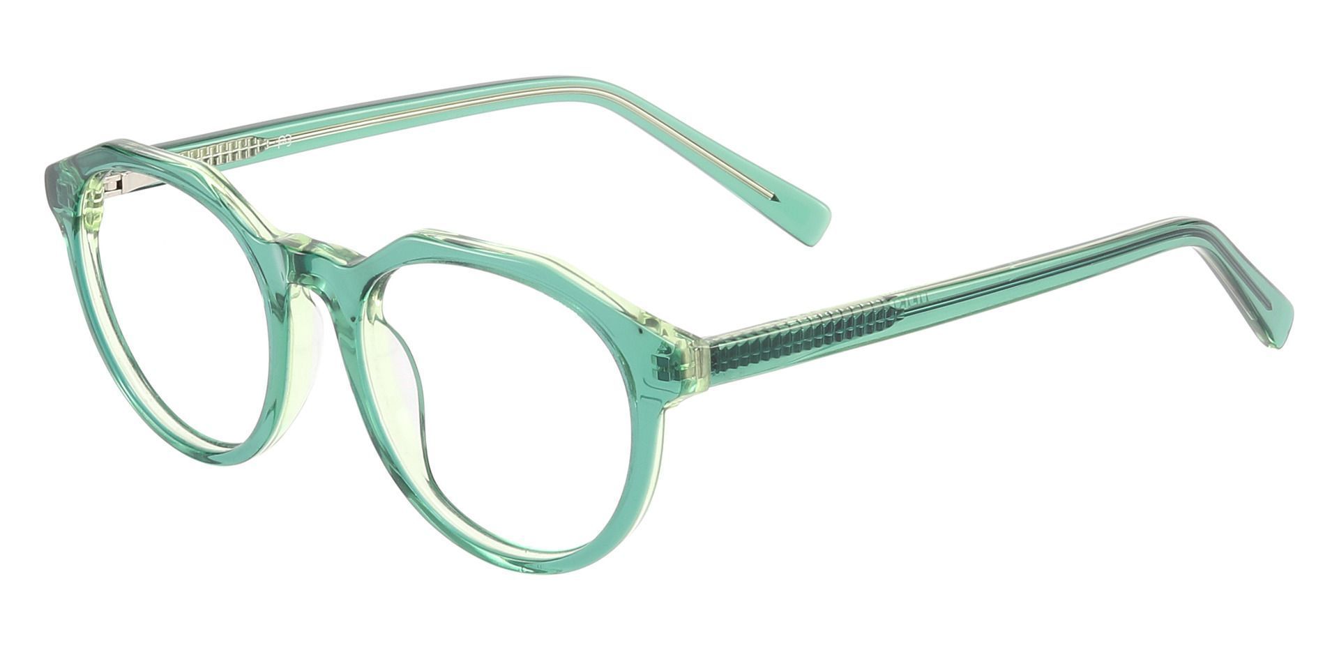 Mayfield Oval Progressive Glasses - Green