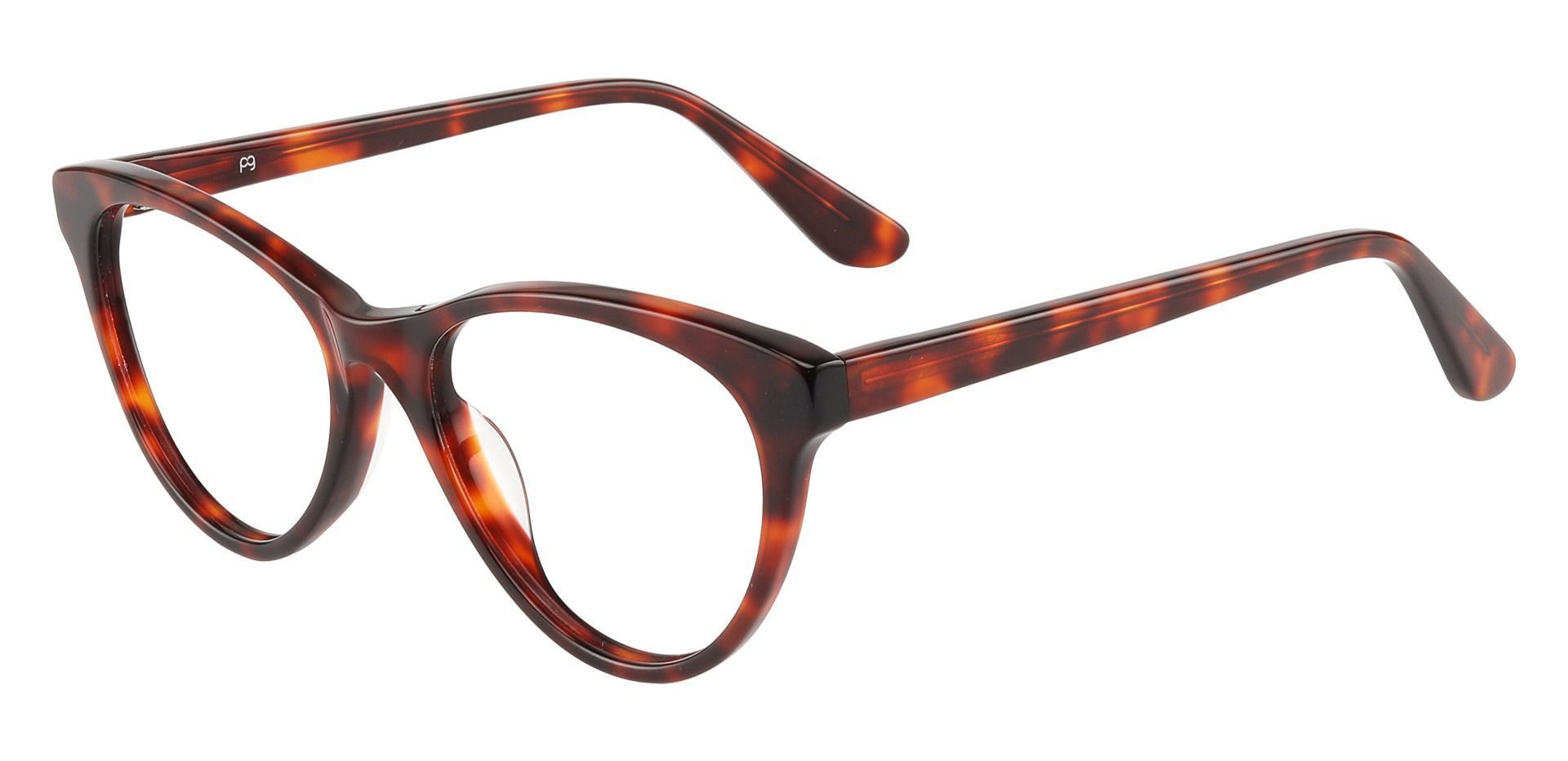 Cherry Cat Eye Lined Bifocal Glasses - Tortoise