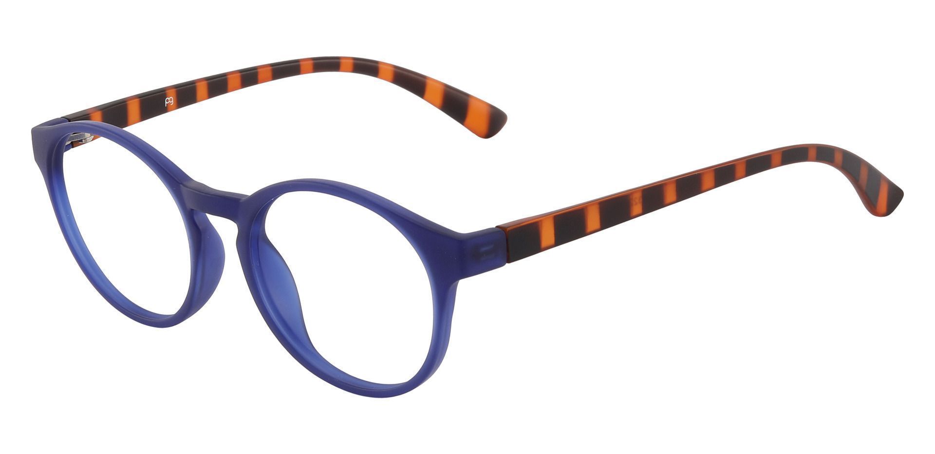 Kalida Oval Lined Bifocal Glasses - Blue