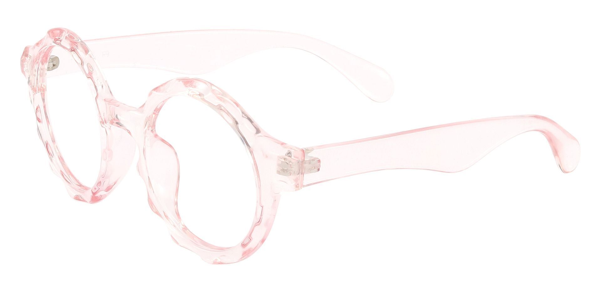 McGuire Round Progressive Glasses - Pink