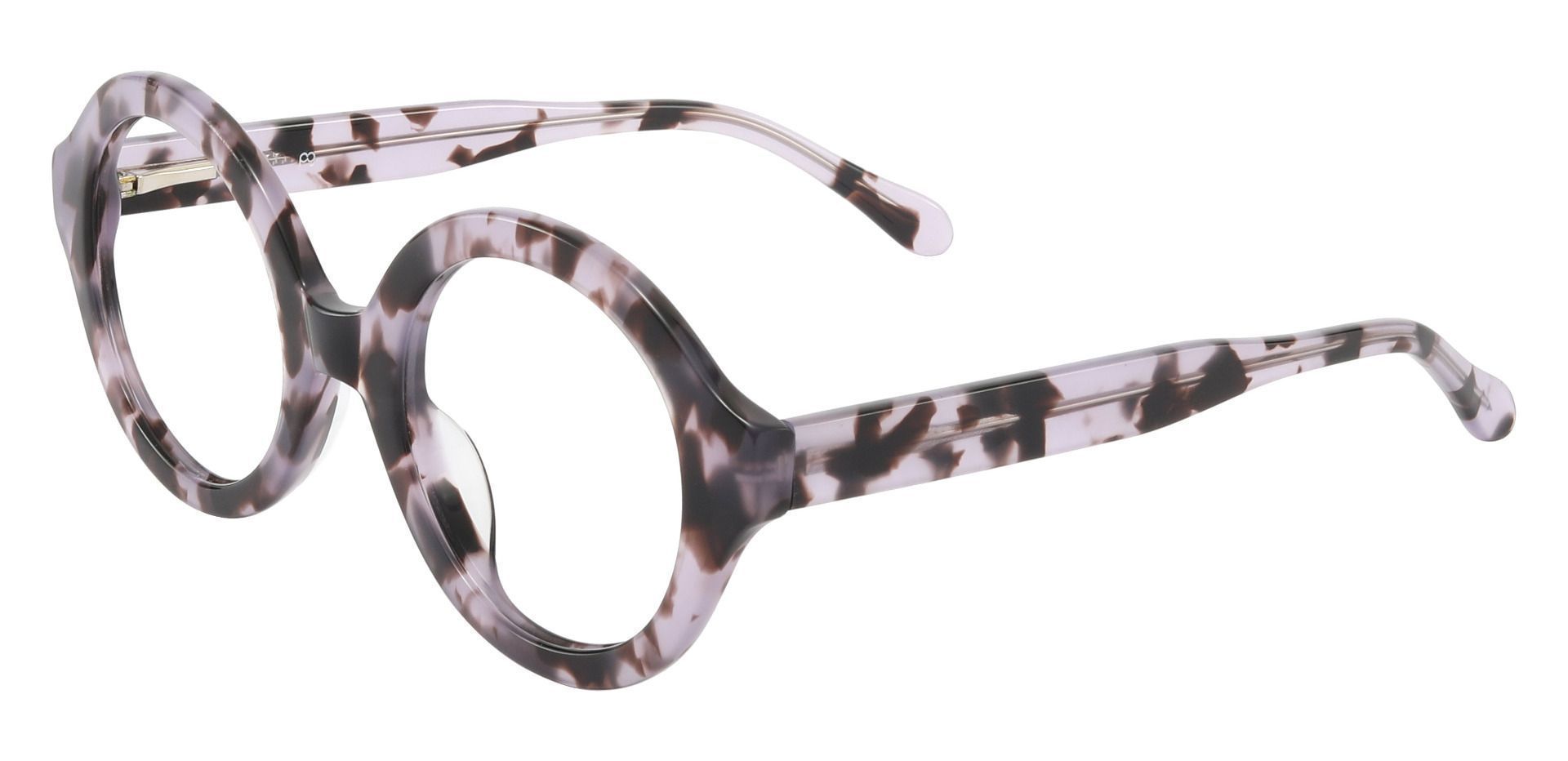 Meghan Round Eyeglasses Frame - Purple