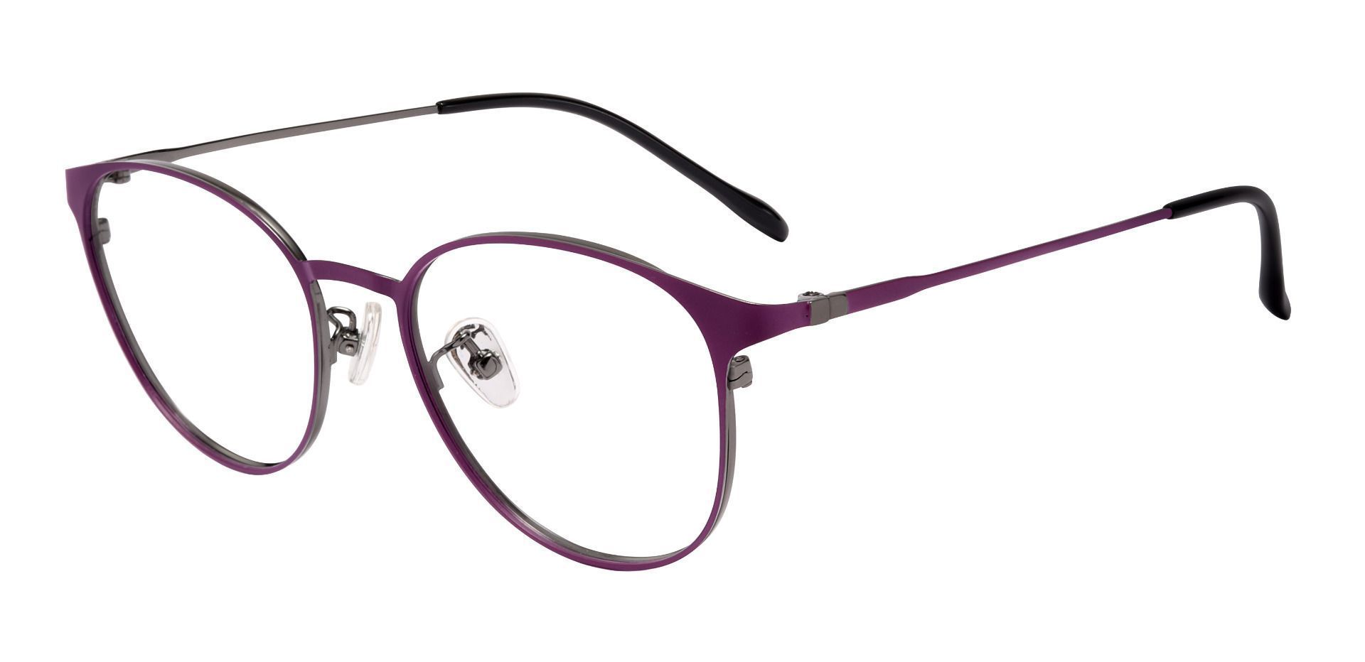 Bertie Oval Reading Glasses - Purple