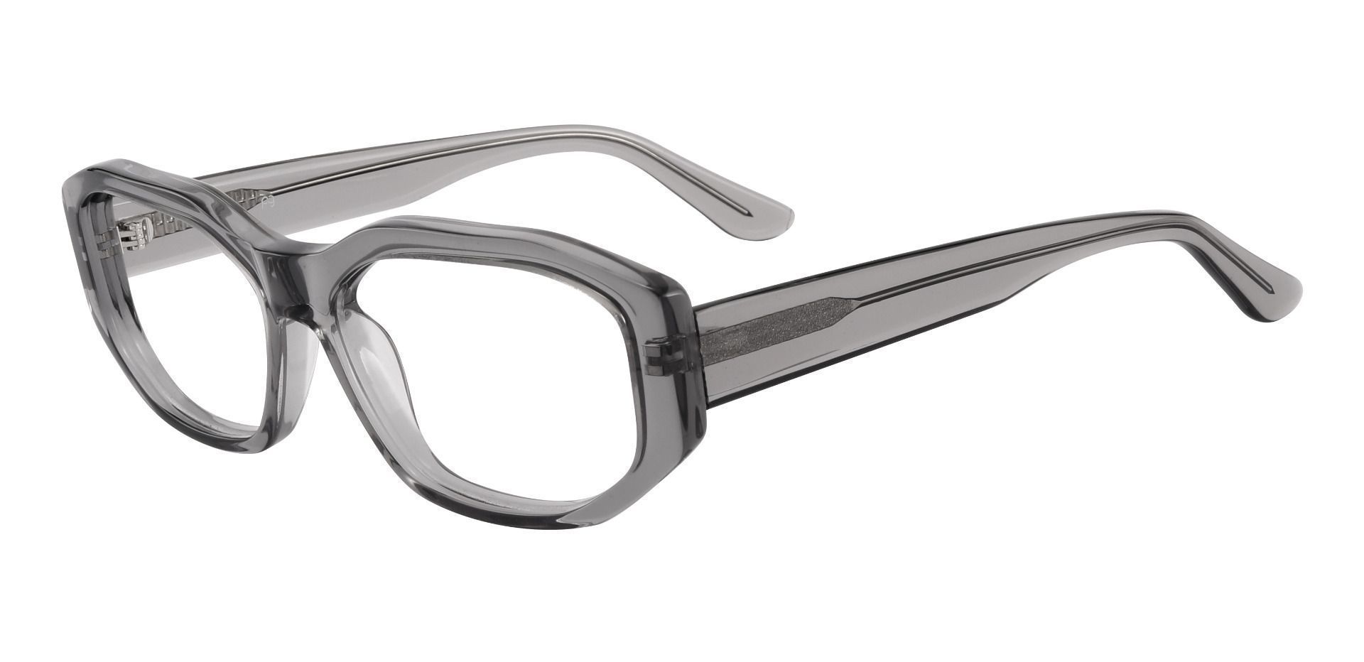 Sayre Rectangle Prescription Glasses - Gray