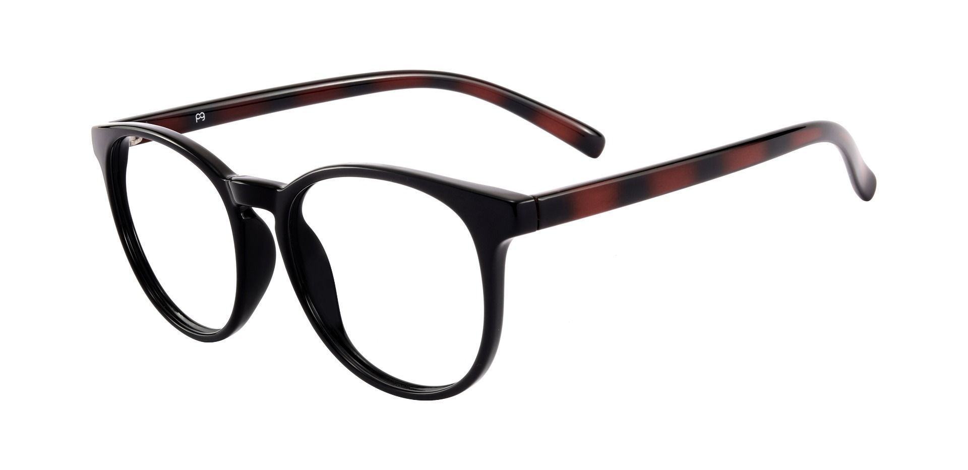 Corbett Oval Reading Glasses - Black