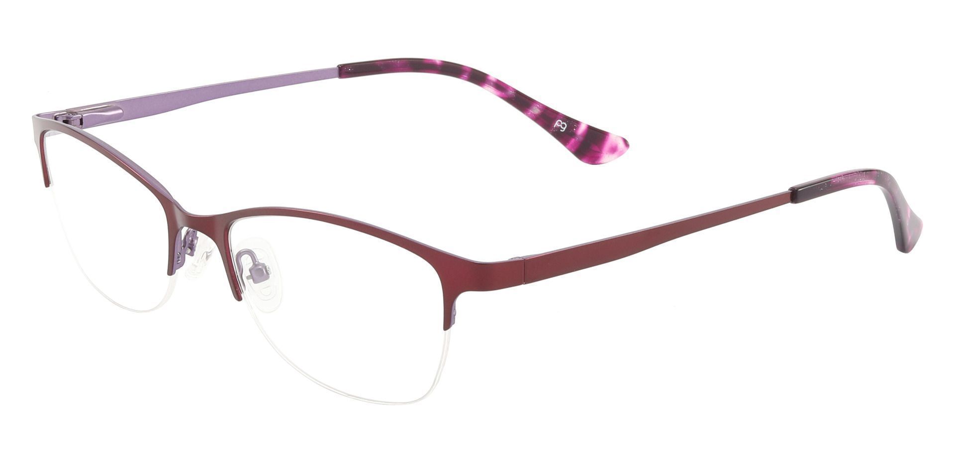 Quigley Oval Prescription Glasses - Purple
