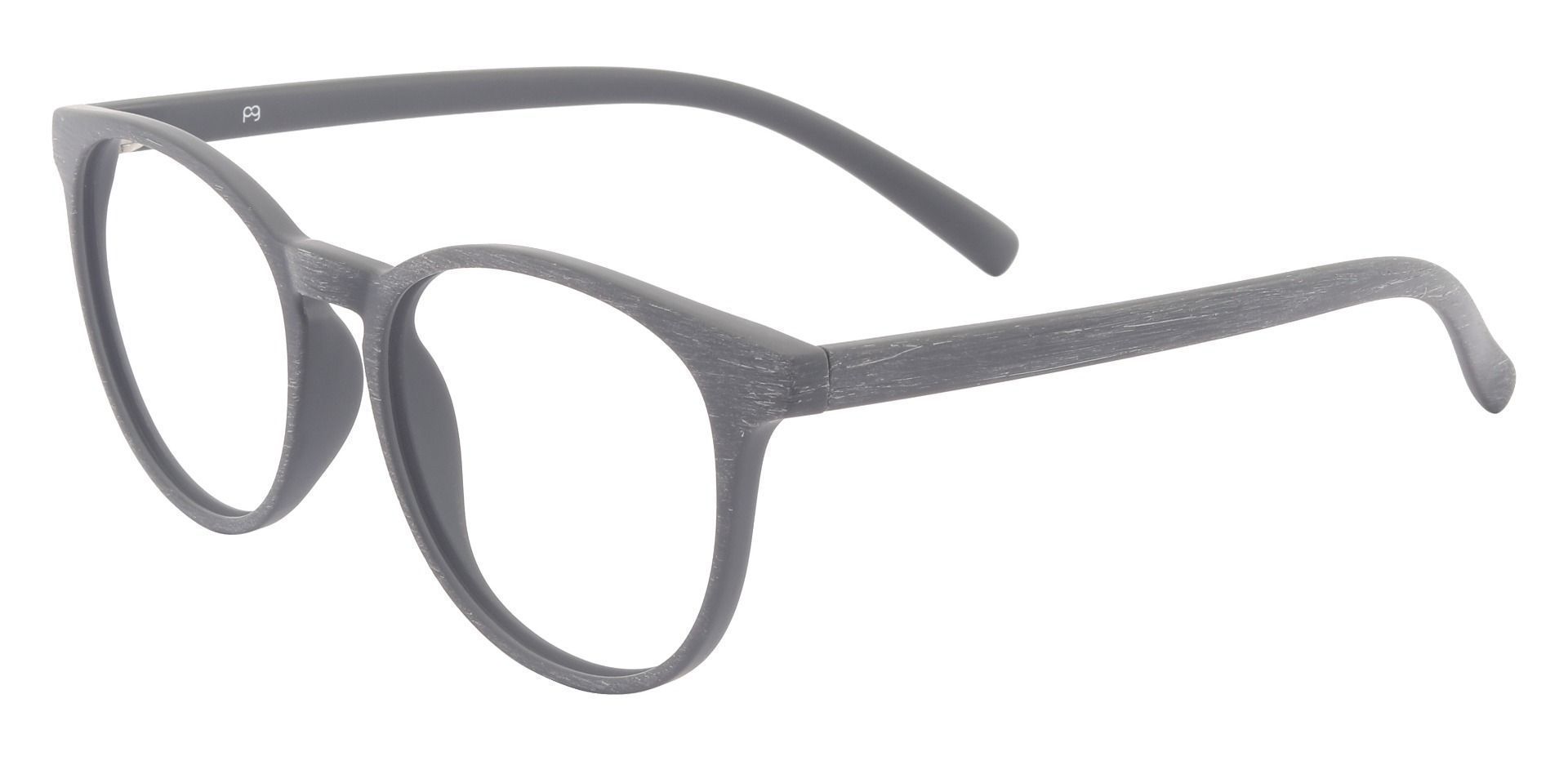 Corbett Oval Prescription Glasses - Gray