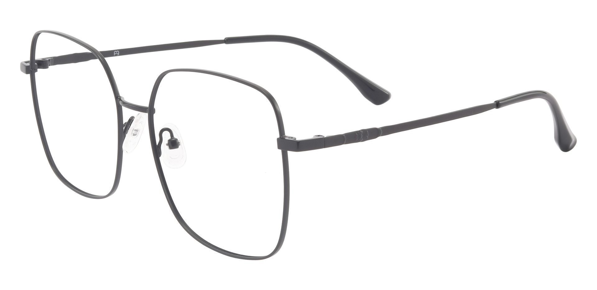 Sanborn Square Prescription Glasses - Black