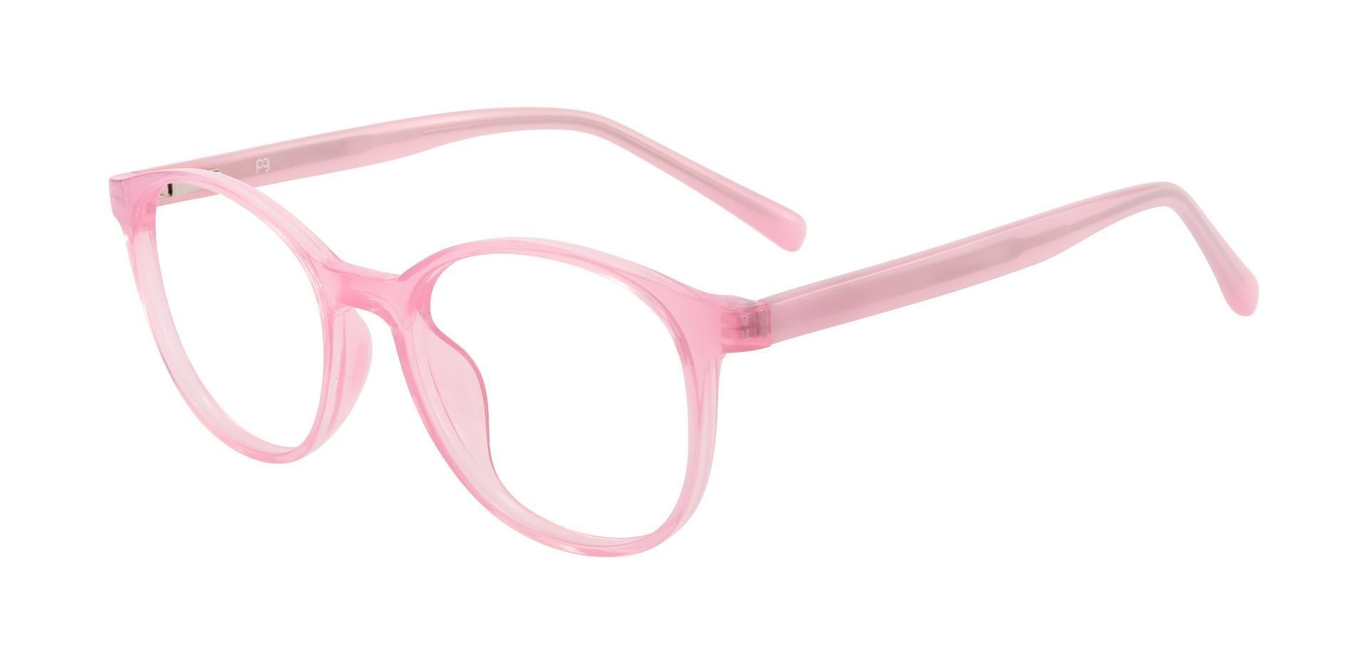 Gleason Oval Prescription Glasses - Pink