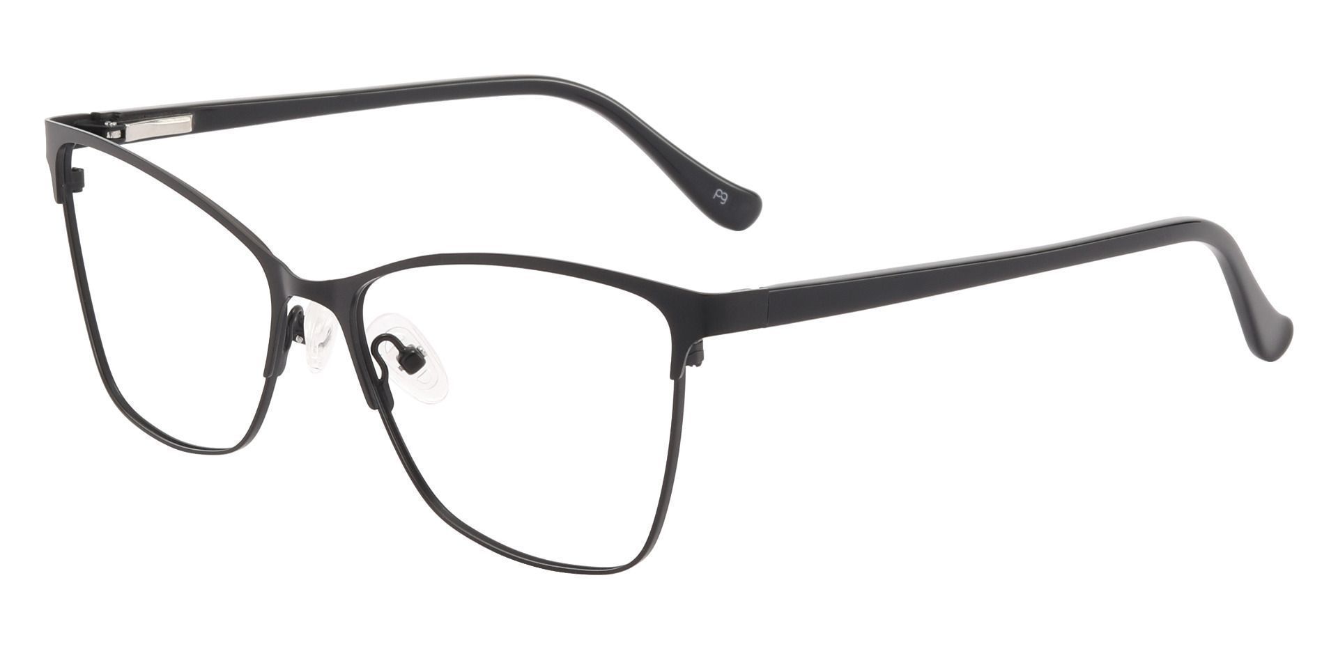 Marion Cat Eye Prescription Glasses - Black