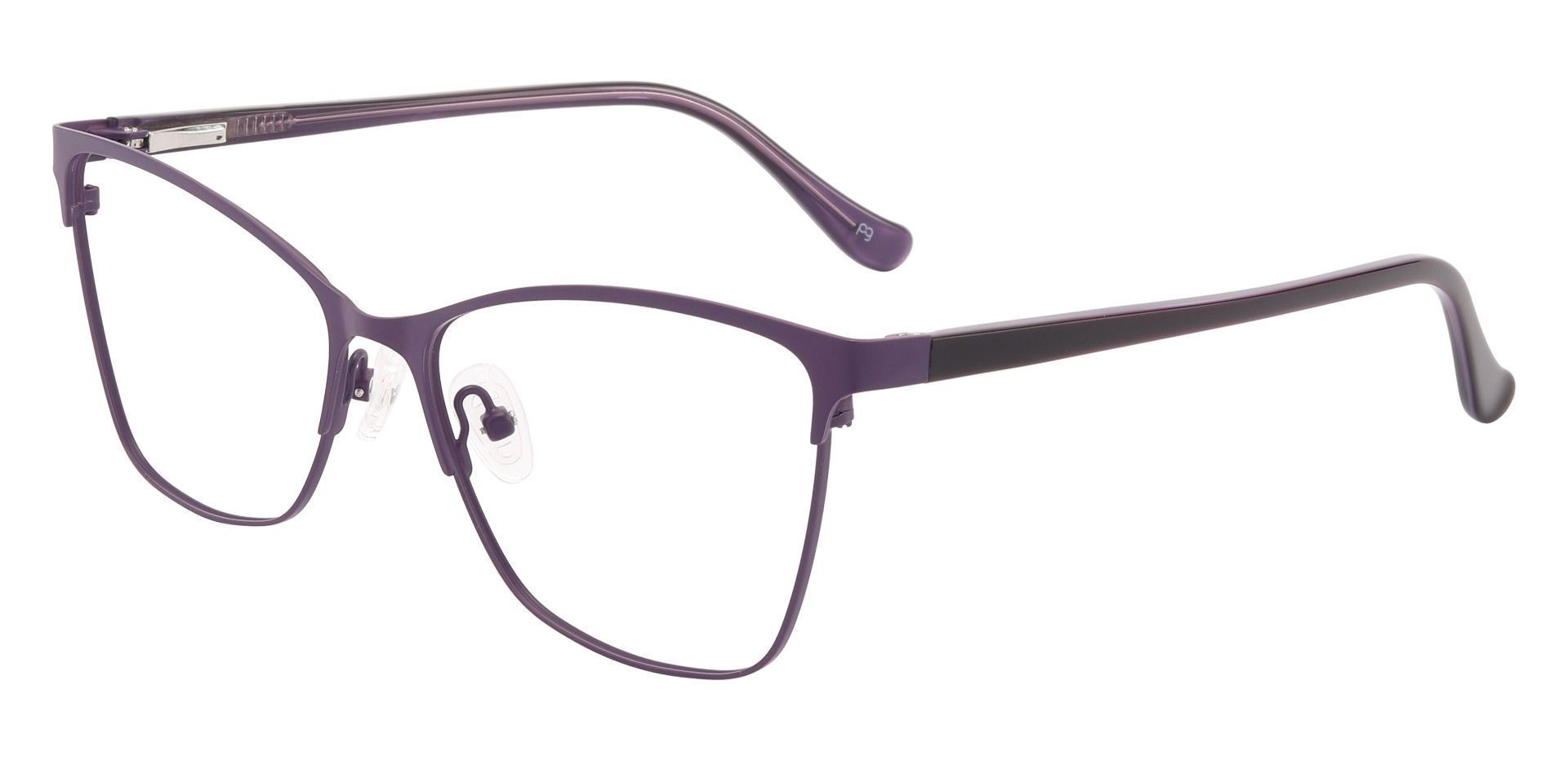 Marion Cat Eye Prescription Glasses - Purple
