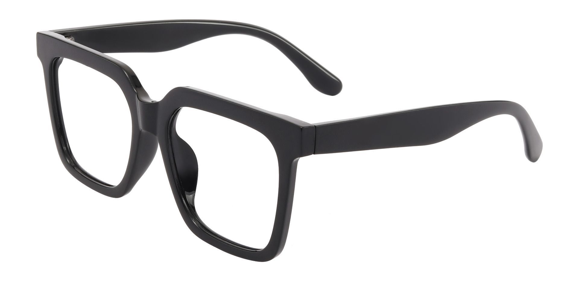 Harrell Square Prescription Glasses Black Men's Eyeglasses Payne