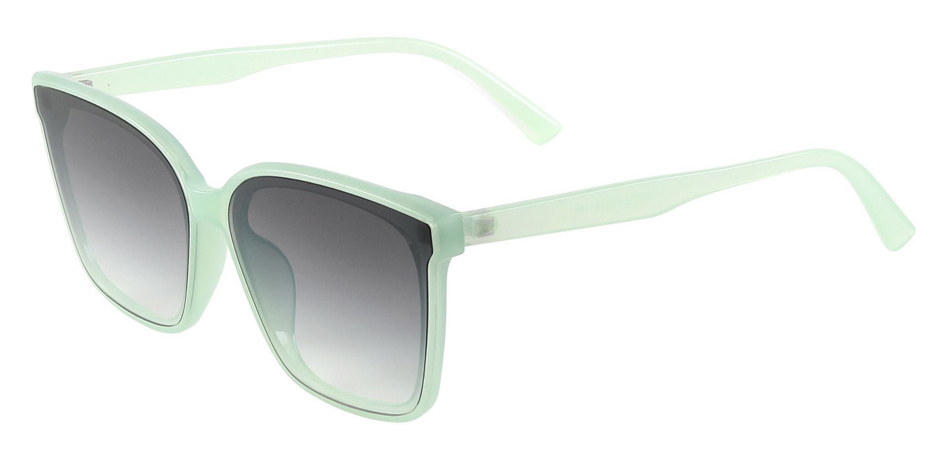 Colleen Square Green Non-Rx Sunglasses