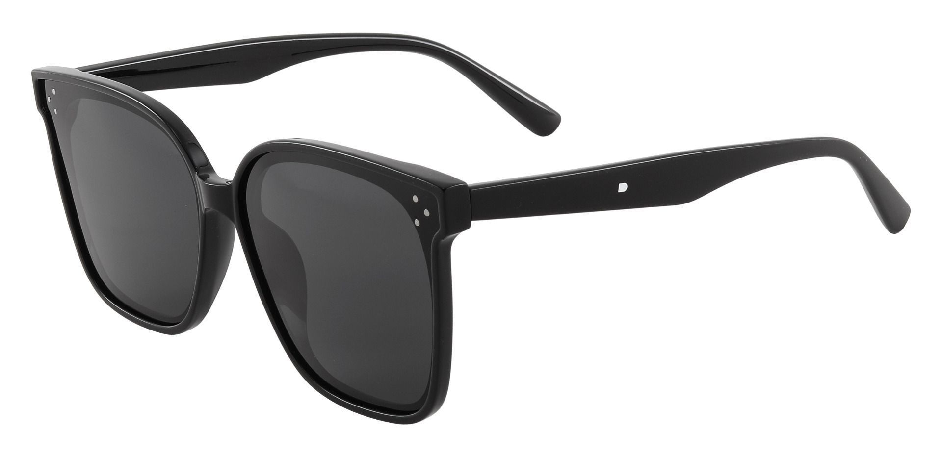 Anya Square Black Non-Rx Sunglasses