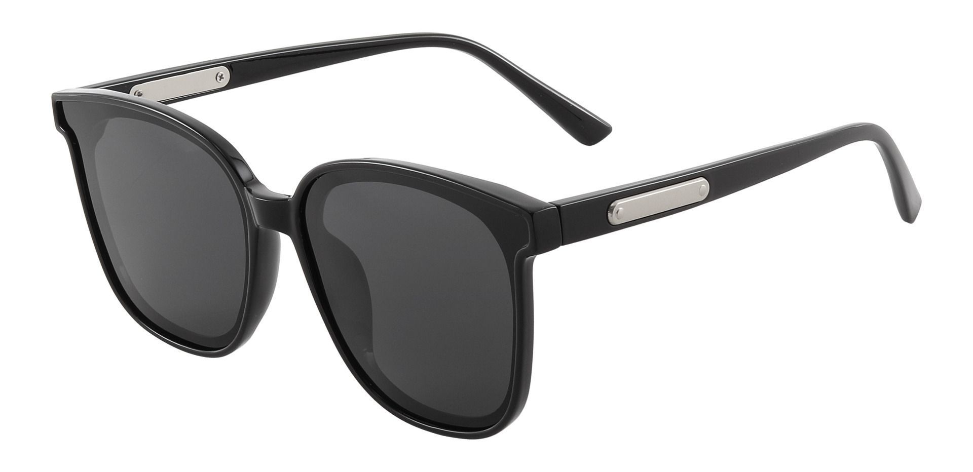 Fantasia Square Black Non-Rx Sunglasses