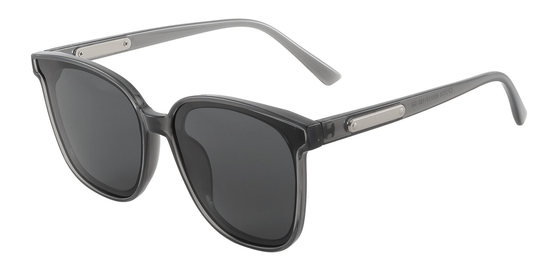 Fantasia Square Gray Non-Rx Sunglasses