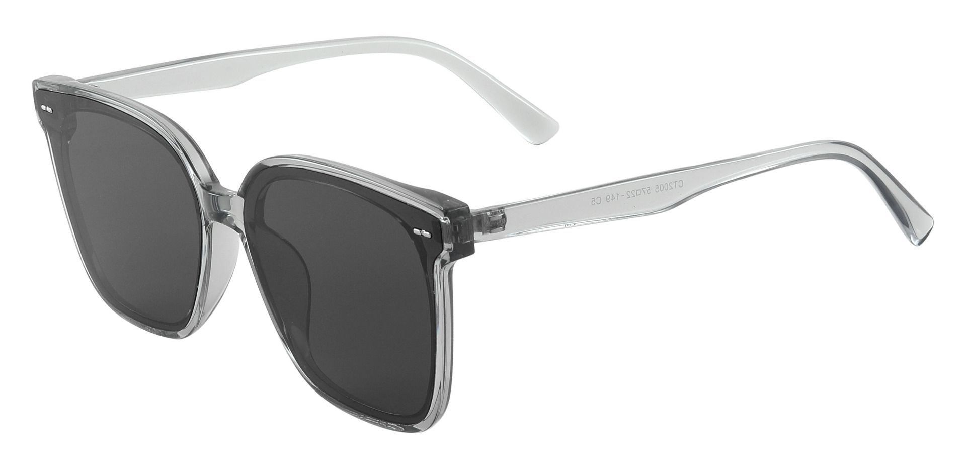 Martina Square Gray Non-Rx Sunglasses