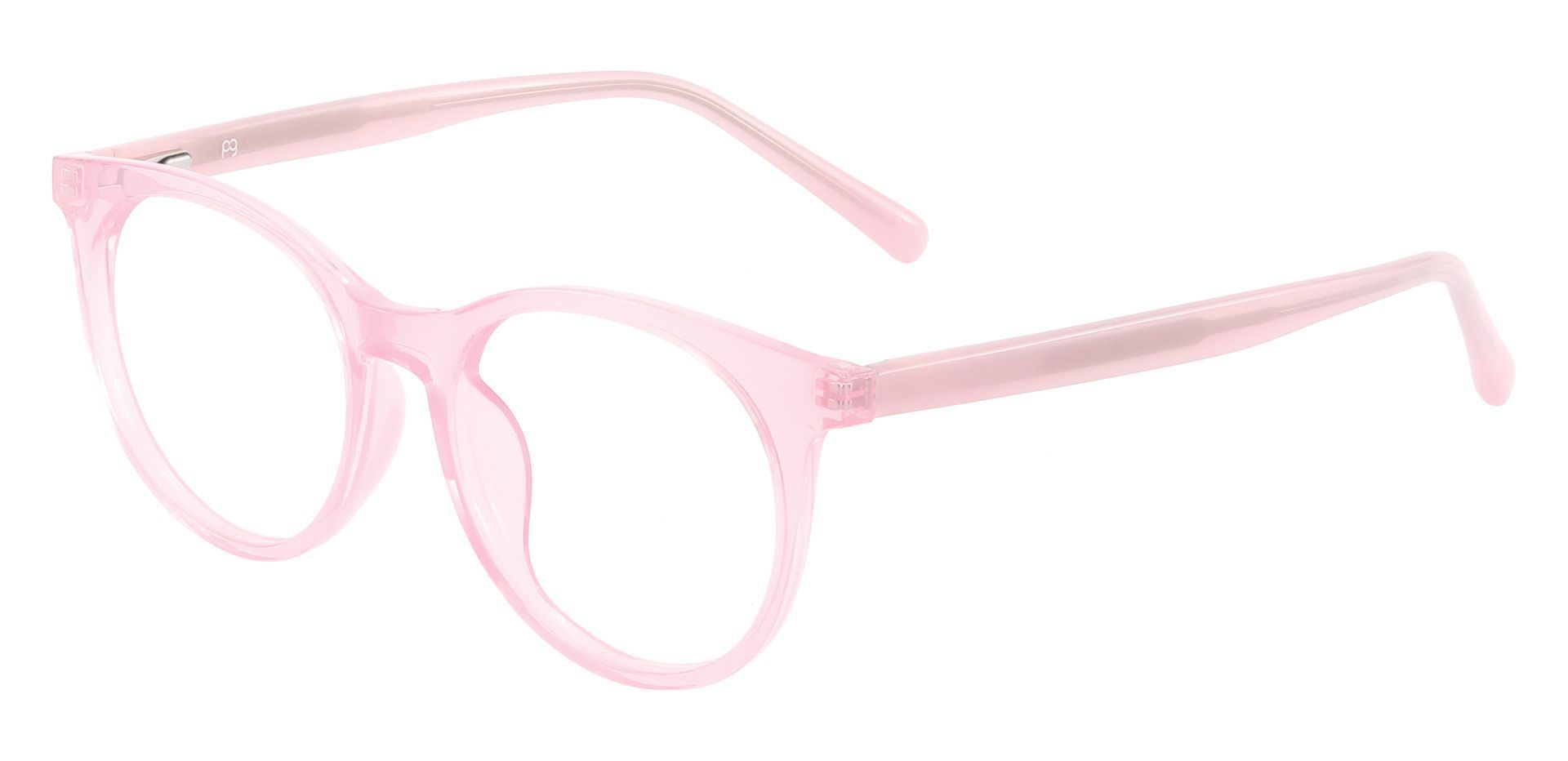 Wallis Oval Prescription Glasses - Pink