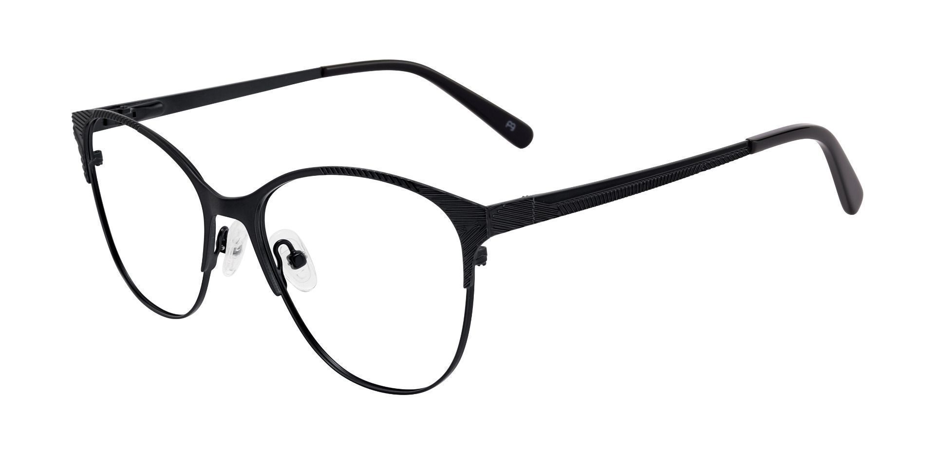 Fulton Cat Eye Prescription Glasses - Black