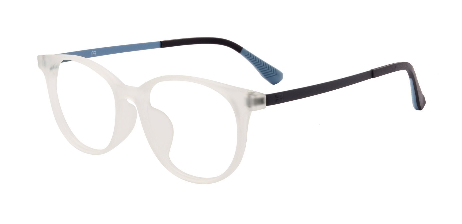 Hannigan Oval Prescription Glasses - Clear