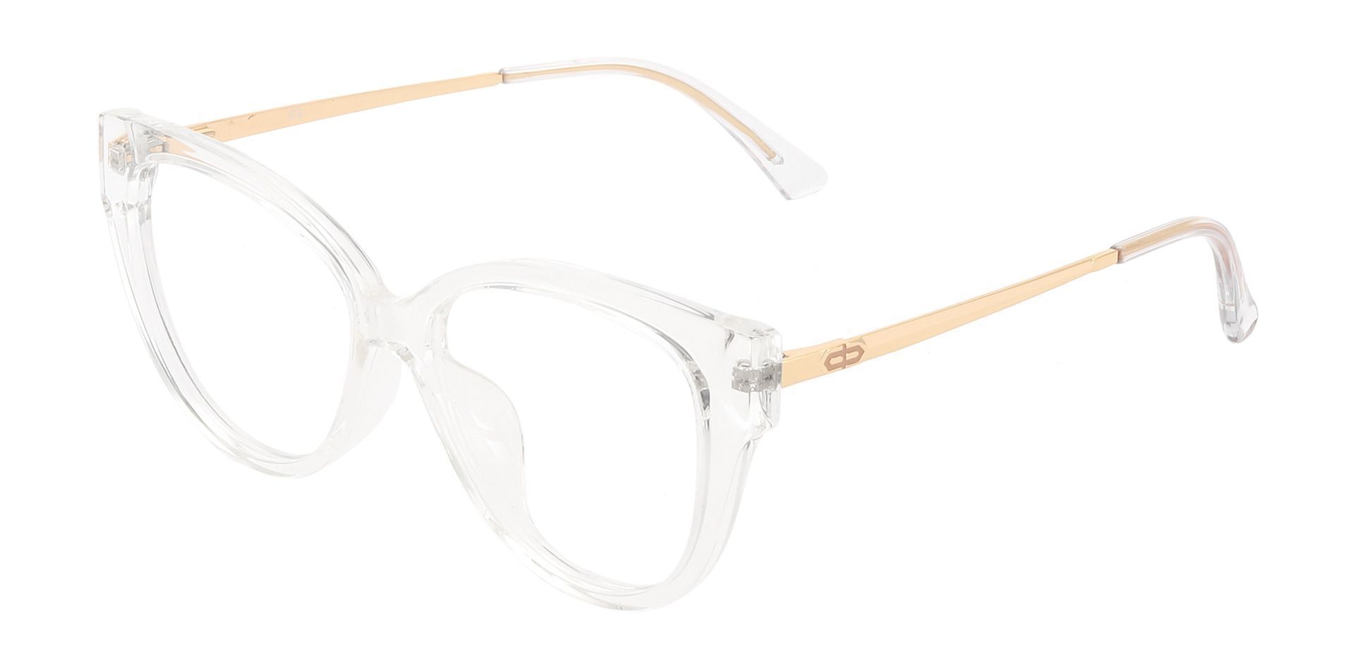 Kaycee Cat Eye Prescription Glasses - Clear