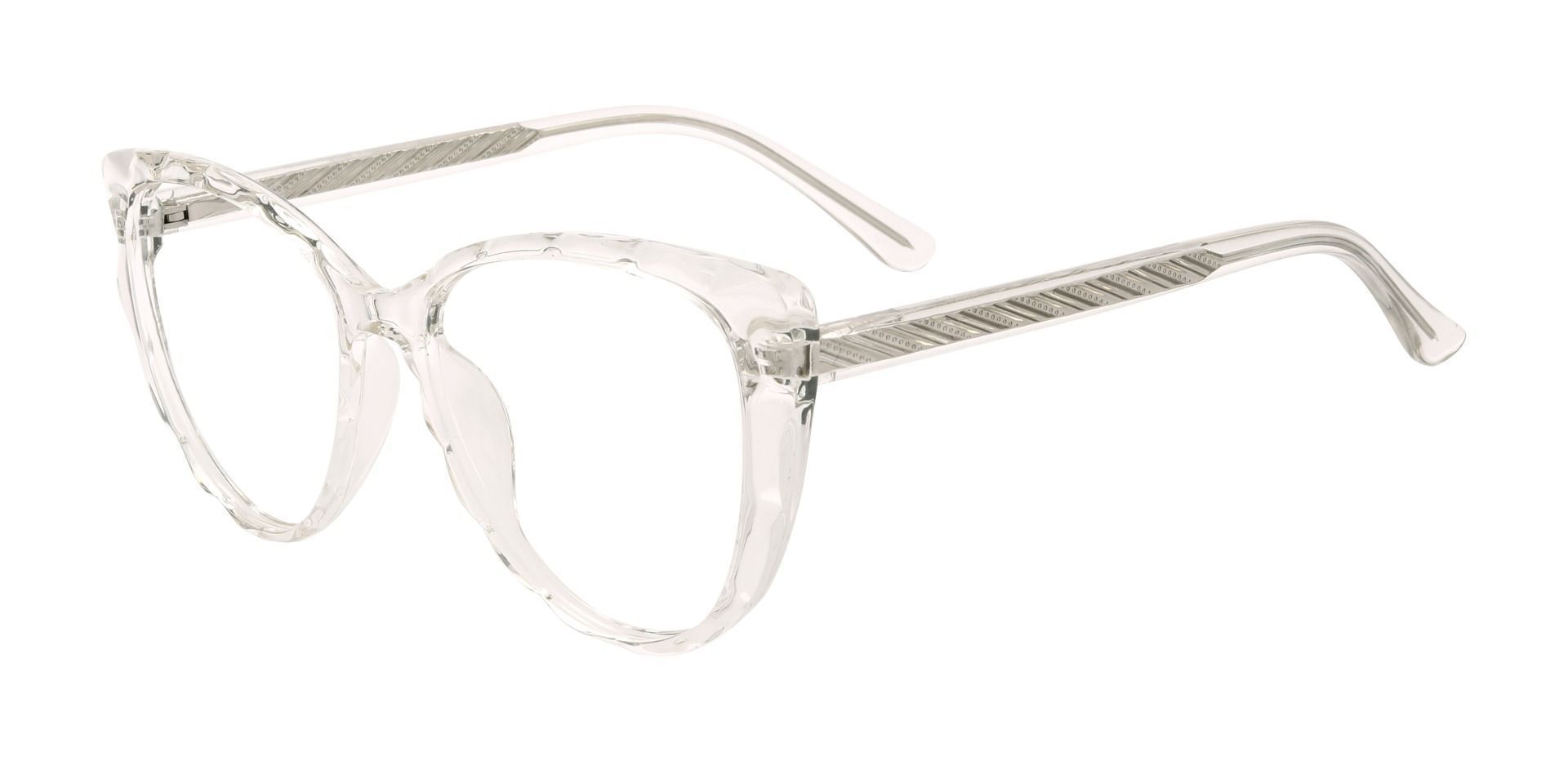 Fontaine Cat Eye Prescription Glasses - Clear
