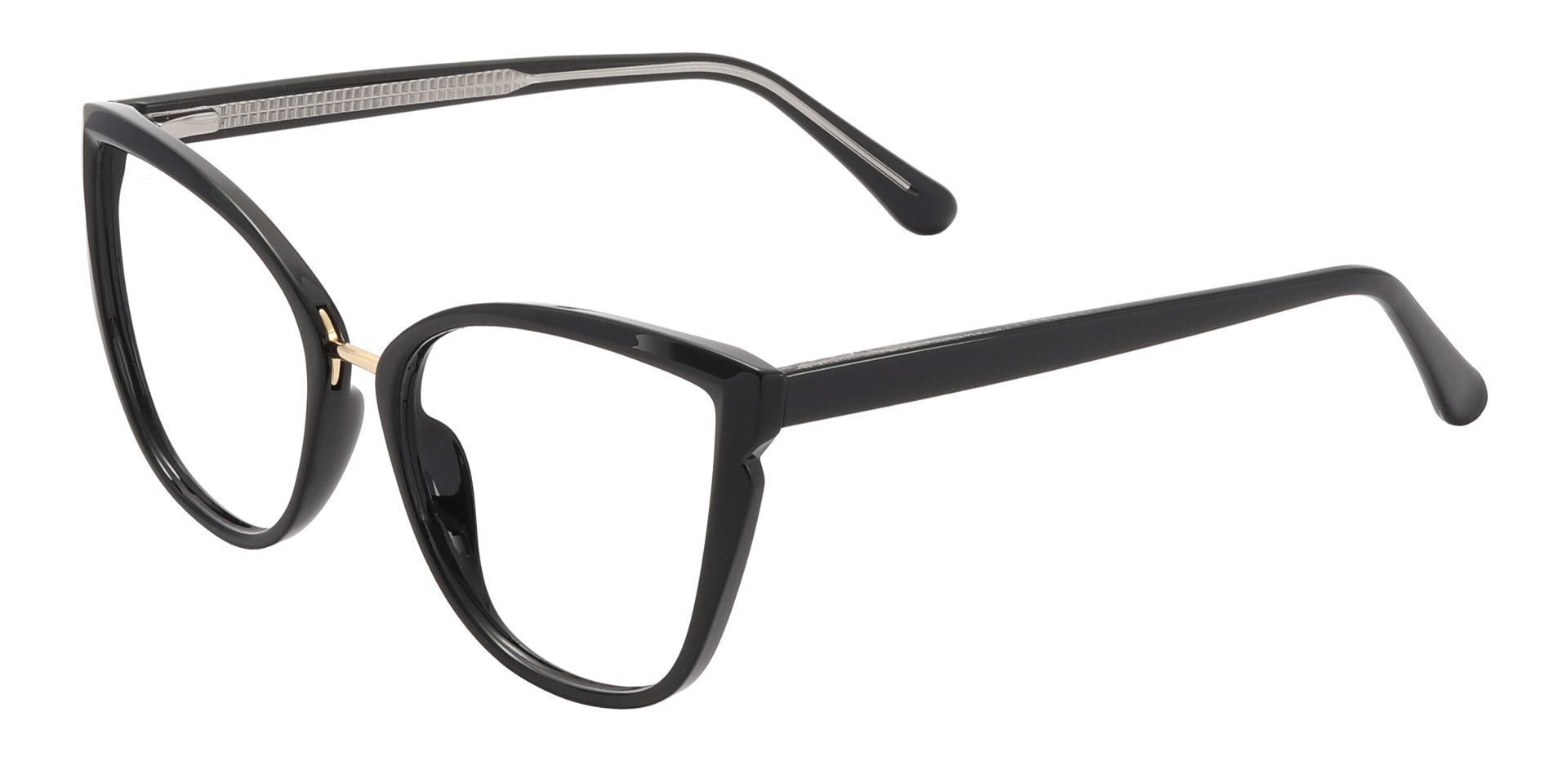 Shyla Cat Eye Prescription Glasses - Black
