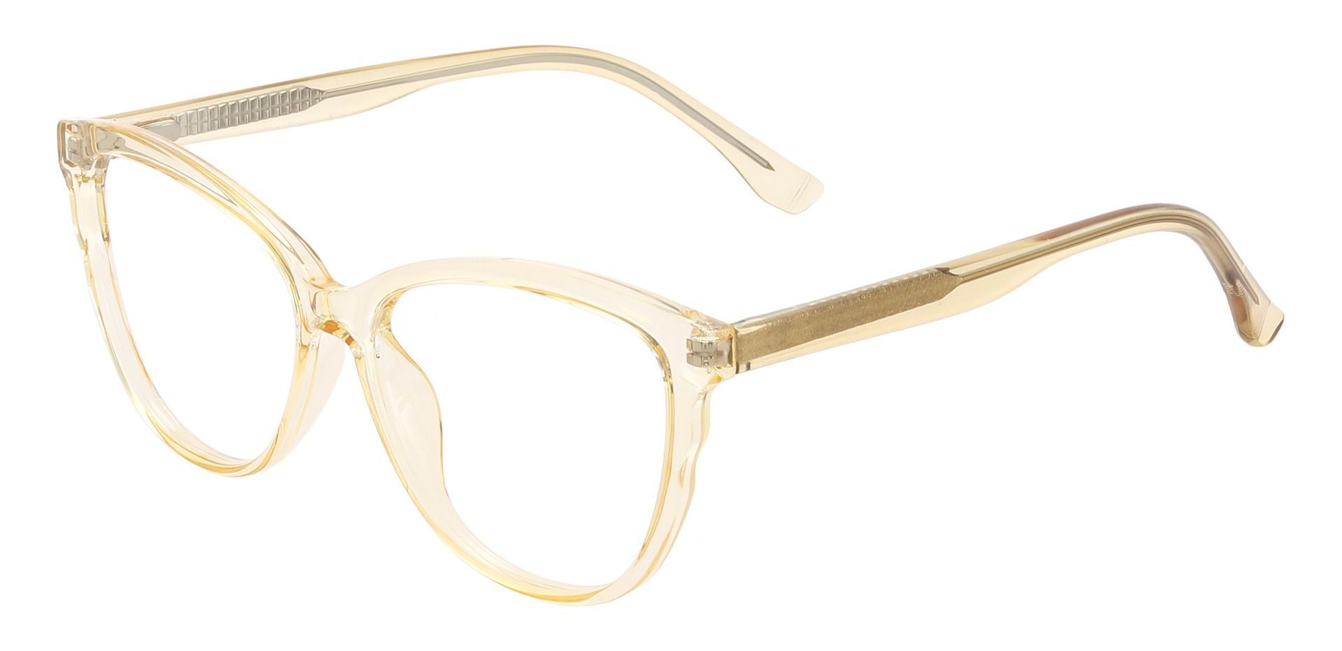 Chloe Cat Eye Prescription Glasses - Yellow