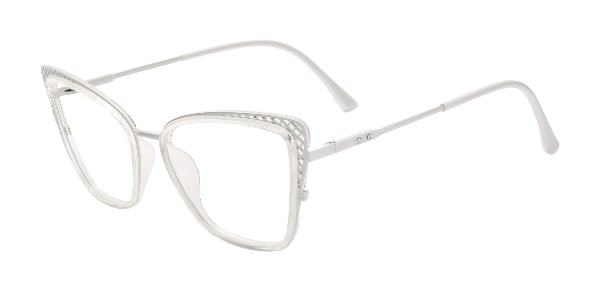 Daniella Cat Eye Prescription Glasses - Clear