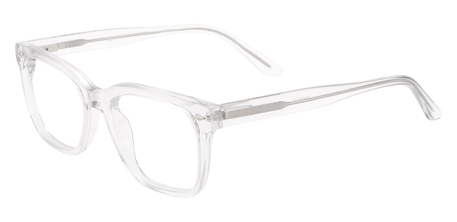 Sherman Rectangle Prescription Glasses - Clear