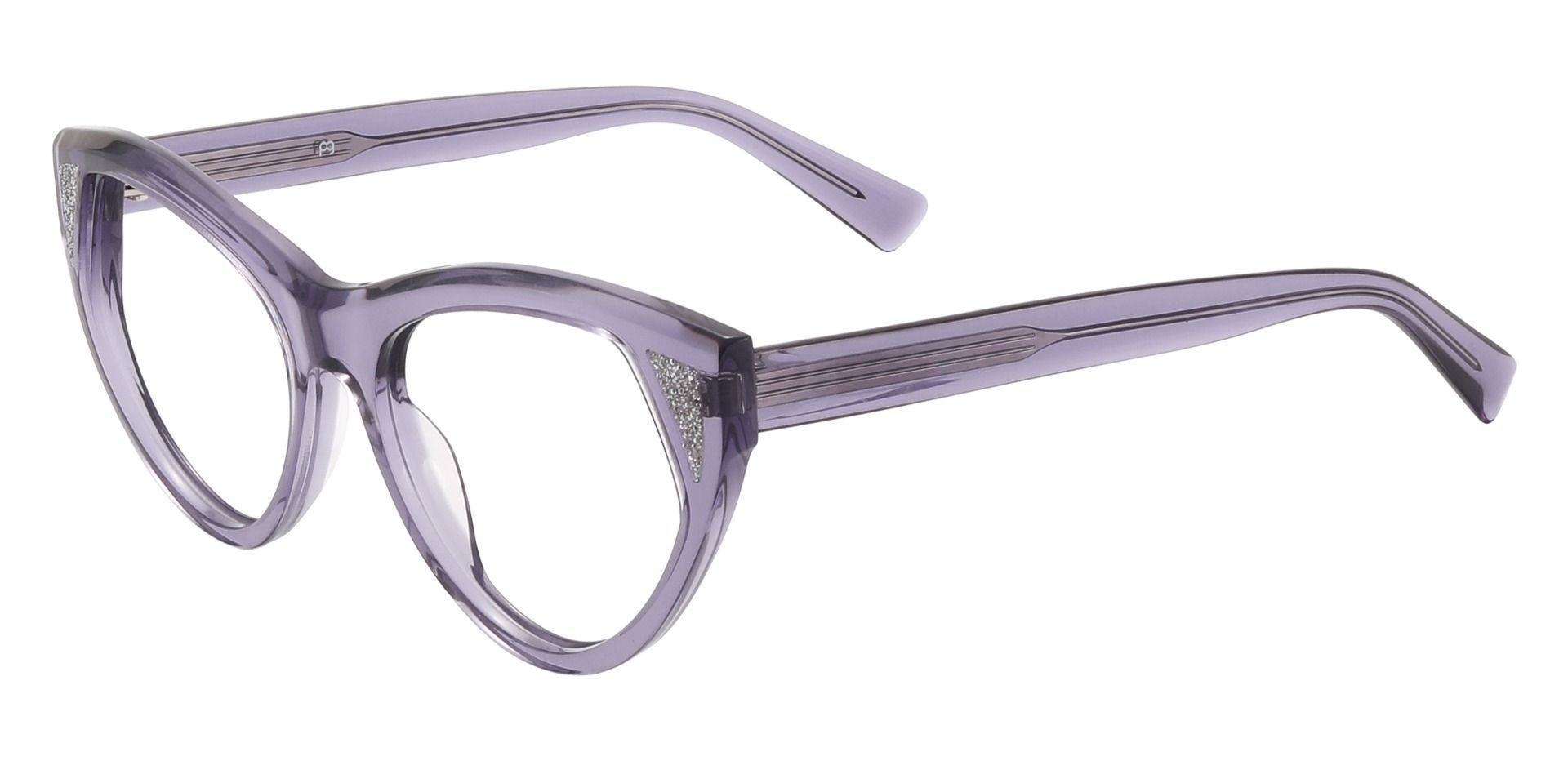 Sexton Cat Eye Prescription Glasses - Purple