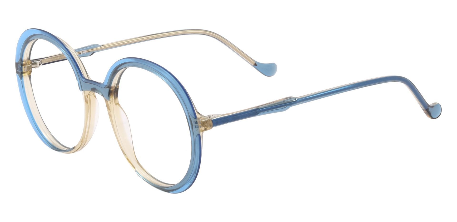 Peralta Round Prescription Glasses - Blue