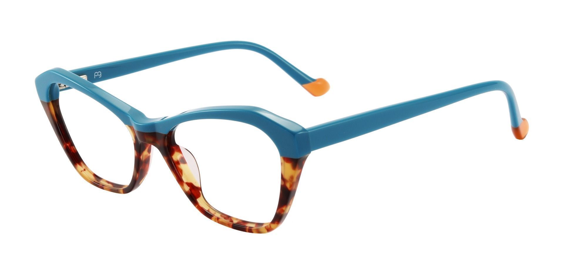 Bridget Cat Eye Prescription Glasses - Blue