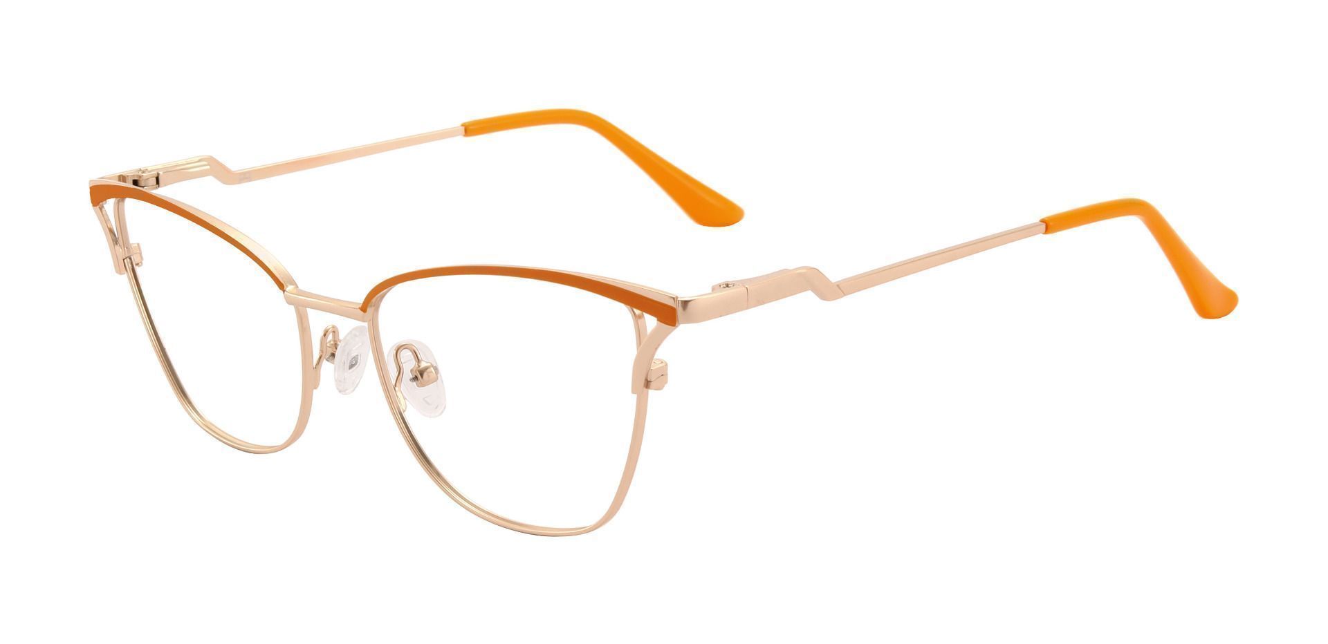 Giada Cat Eye Prescription Glasses - Orange